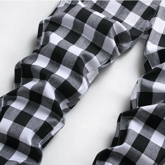 Juliette Plaid Slim Pants - Y2K Summer Grunge 90S Fashion, Retro Goth, Y2K Club Outfits