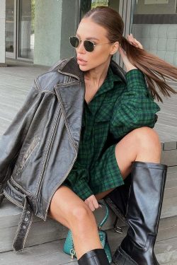 June Oversize Shirt - Y2K Summer Grunge, 90S Retro, Pastel Goth, Y2K Club & Party Outfits