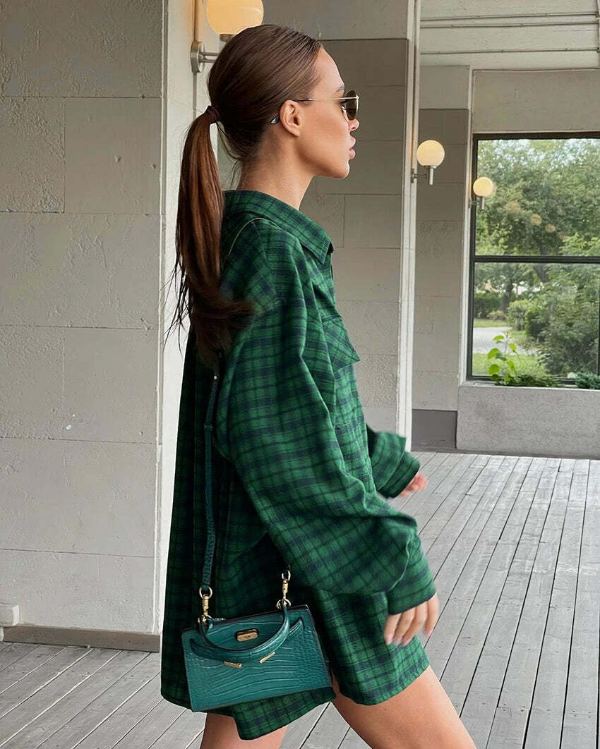 June Oversize Shirt - Y2K Summer Grunge, 90S Retro, Pastel Goth, Y2K Club & Party Outfits