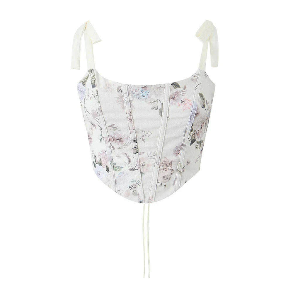 Karmena Crop Top - Y2K Summer Grunge, 90S Retro, Pastel Goth, Y2K Party & Club Outfits
