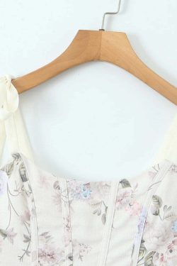 Karmena Crop Top - Y2K Summer Grunge, 90S Retro, Pastel Goth, Y2K Party & Club Outfits