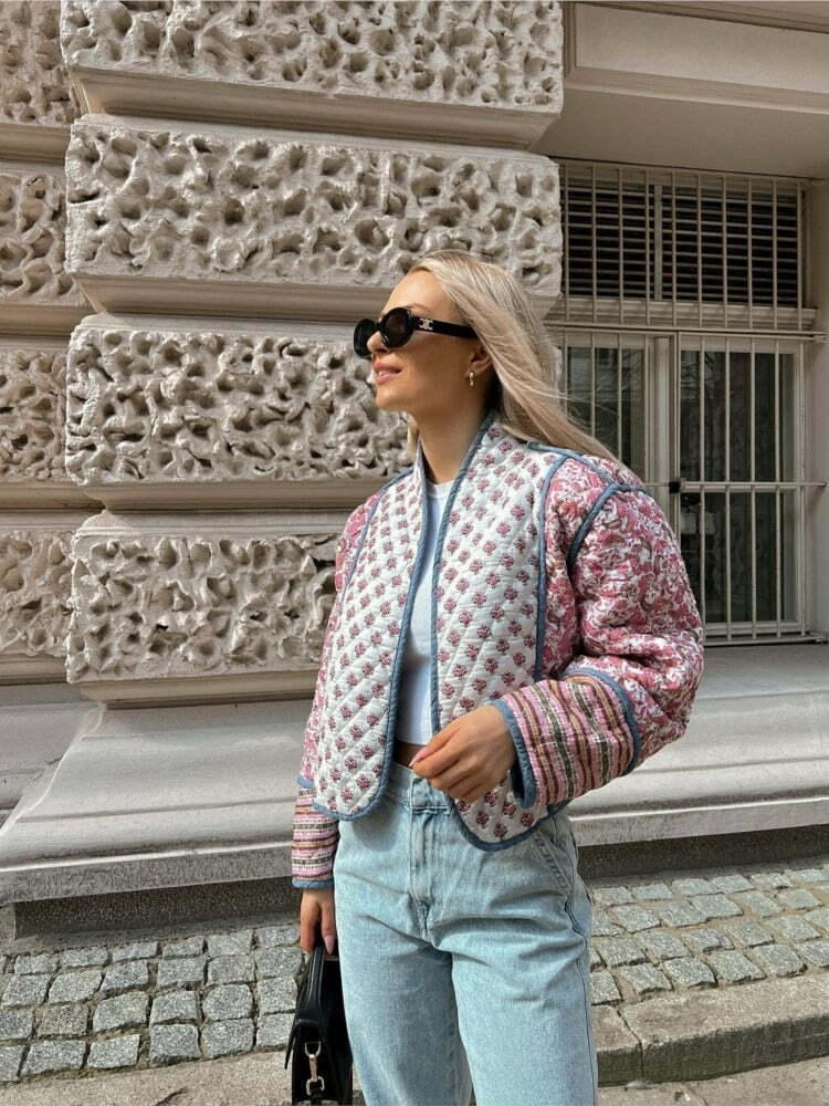 Katie Jacket - Y2K Summer Grunge 90S Fashion Retro Style Y2K Club Outfit For Women
