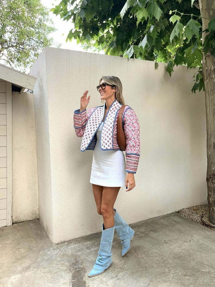 Katie Jacket - Y2K Summer Grunge 90S Fashion Retro Style Y2K Club Outfit For Women