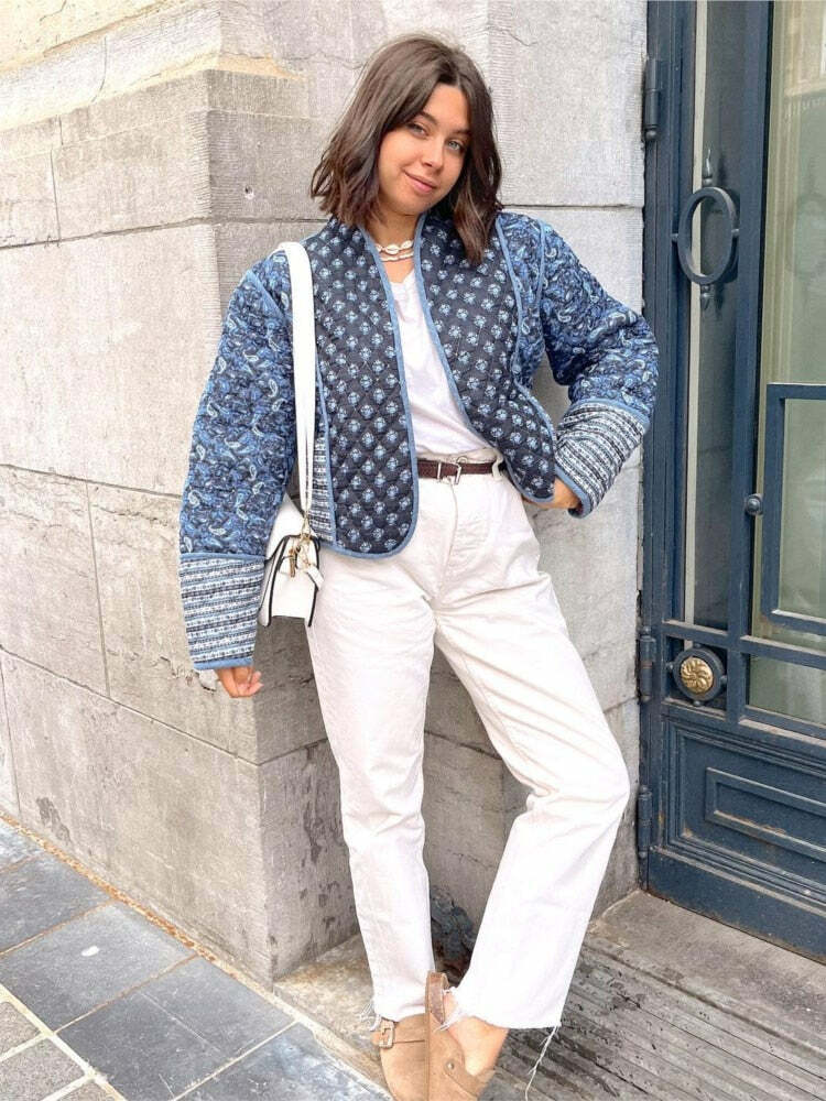 Katie Jacket - Y2K Summer Grunge 90S Fashion Retro Style Y2K Club Outfit For Women