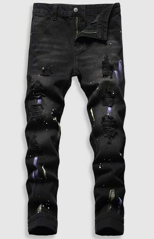 Kimberly Ripped Denim Jeans - Y2K Summer, 90S Grunge, Retro Style, Y2K Club & Party Outfits