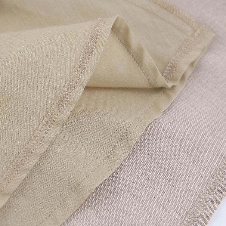 Klara Linen Dress - Y2K Summer Outfit, 90S Fashion, Grunge, Retro Style, Pastel Goth