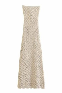 Korina Knitted Maxi Dress - Y2K Summer, 90S Grunge, Retro Style, Pastel Goth, Y2K Party
