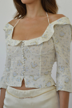 Laura Crop Top - Y2K Summer Grunge, 90S Retro, Pastel Goth, Y2K Party & Club Outfits