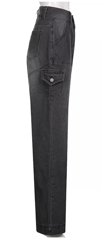 Layla Baggy Jeans - Y2K Summer & 90S Grunge Fashion, Retro Hip Hop, Y2K Club & Party Outfits