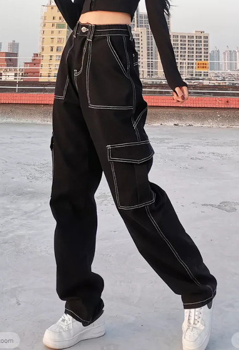 Layla Baggy Jeans - Y2K Summer & 90S Grunge Fashion, Retro Hip Hop, Y2K Club & Party Outfits