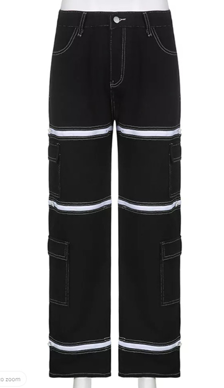 Layla Baggy Jeans - Y2K Summer & 90S Grunge Fashion, Retro Hip Hop, Y2K Club & Party Outfits
