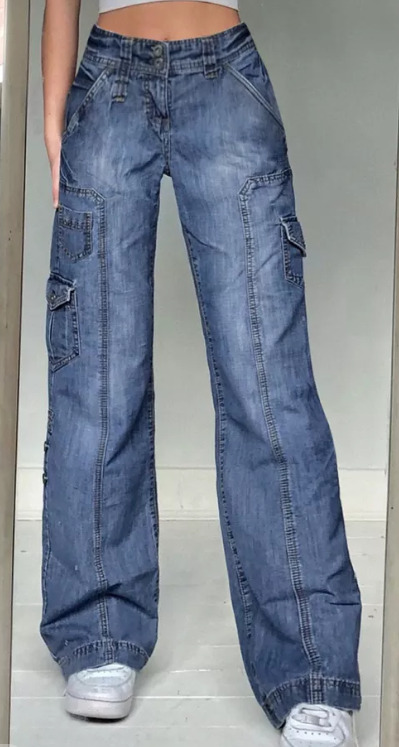 Layla Baggy Jeans - Y2K Summer & 90S Grunge Fashion, Retro Hip Hop, Y2K Club & Party Outfits