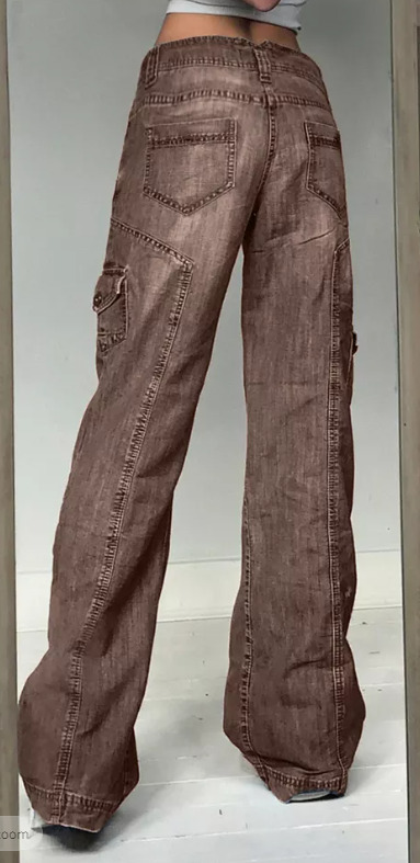Layla Baggy Jeans - Y2K Summer & 90S Grunge Fashion, Retro Hip Hop, Y2K Club & Party Outfits