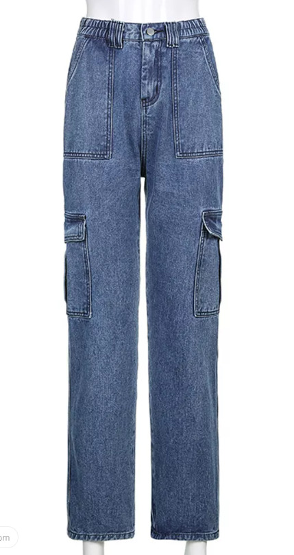 Layla Baggy Jeans - Y2K Summer & 90S Grunge Fashion, Retro Hip Hop, Y2K Club & Party Outfits