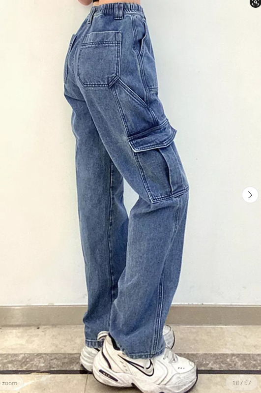 Layla Baggy Jeans - Y2K Summer & 90S Grunge Fashion, Retro Hip Hop, Y2K Club & Party Outfits