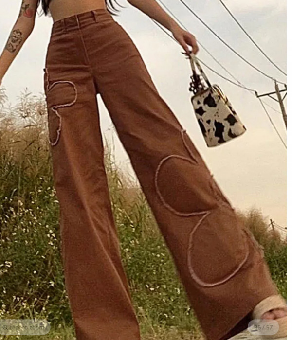 Layla Baggy Jeans - Y2K Summer & 90S Grunge Fashion, Retro Hip Hop, Y2K Club & Party Outfits