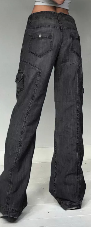 Layla Baggy Jeans - Y2K Summer & 90S Grunge Fashion, Retro Hip Hop, Y2K Club & Party Outfits