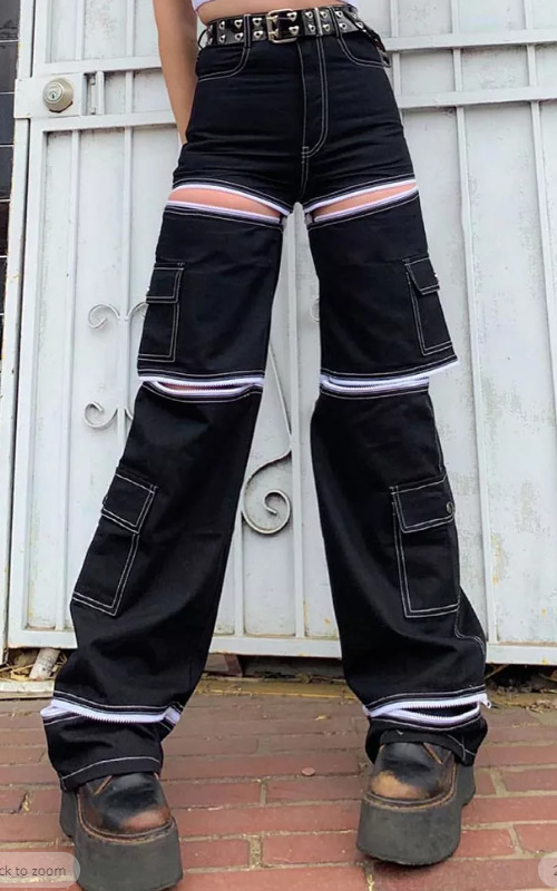 Layla Baggy Jeans - Y2K Summer & 90S Grunge Fashion, Retro Hip Hop, Y2K Club & Party Outfits