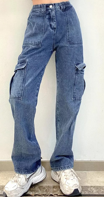 Layla Baggy Jeans - Y2K Summer & 90S Grunge Fashion, Retro Hip Hop, Y2K Club & Party Outfits