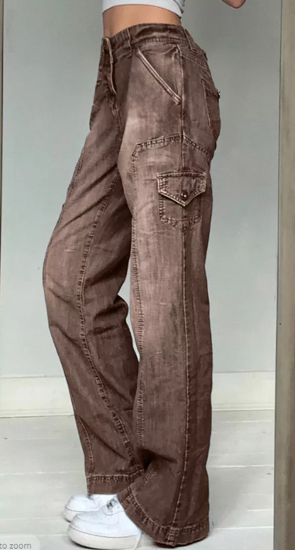 Layla Baggy Jeans - Y2K Summer & 90S Grunge Fashion, Retro Hip Hop, Y2K Club & Party Outfits