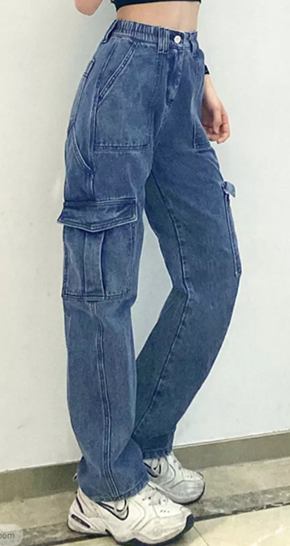 Layla Baggy Jeans - Y2K Summer & 90S Grunge Fashion, Retro Hip Hop, Y2K Club & Party Outfits
