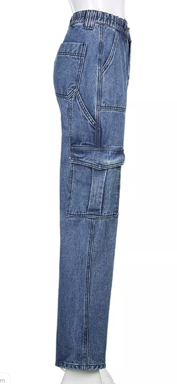 Layla Baggy Jeans - Y2K Summer & 90S Grunge Fashion, Retro Hip Hop, Y2K Club & Party Outfits