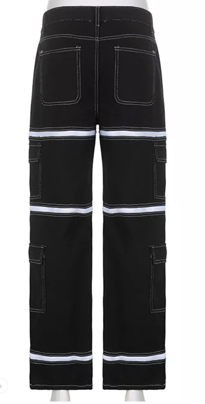 Layla Baggy Jeans - Y2K Summer & 90S Grunge Fashion, Retro Hip Hop, Y2K Club & Party Outfits