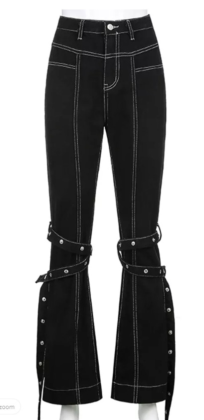 Layla Baggy Jeans - Y2K Summer & 90S Grunge Fashion, Retro Hip Hop, Y2K Club & Party Outfits