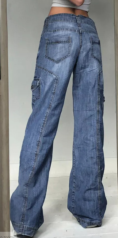 Layla Baggy Jeans - Y2K Summer & 90S Grunge Fashion, Retro Hip Hop, Y2K Club & Party Outfits