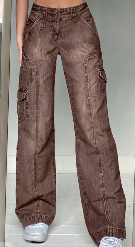 Layla Baggy Jeans - Y2K Summer & 90S Grunge Fashion, Retro Hip Hop, Y2K Club & Party Outfits
