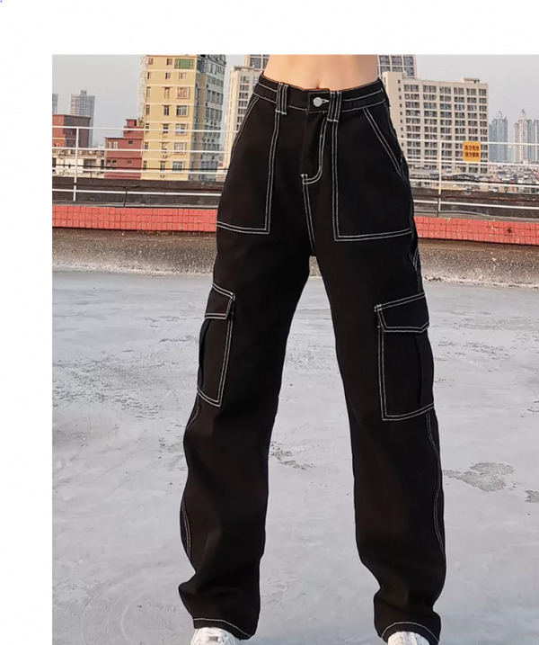 Layla Baggy Jeans - Y2K Summer & 90S Grunge Fashion, Retro Hip Hop, Y2K Club & Party Outfits
