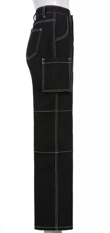 Layla Baggy Jeans - Y2K Summer & 90S Grunge Fashion, Retro Hip Hop, Y2K Club & Party Outfits