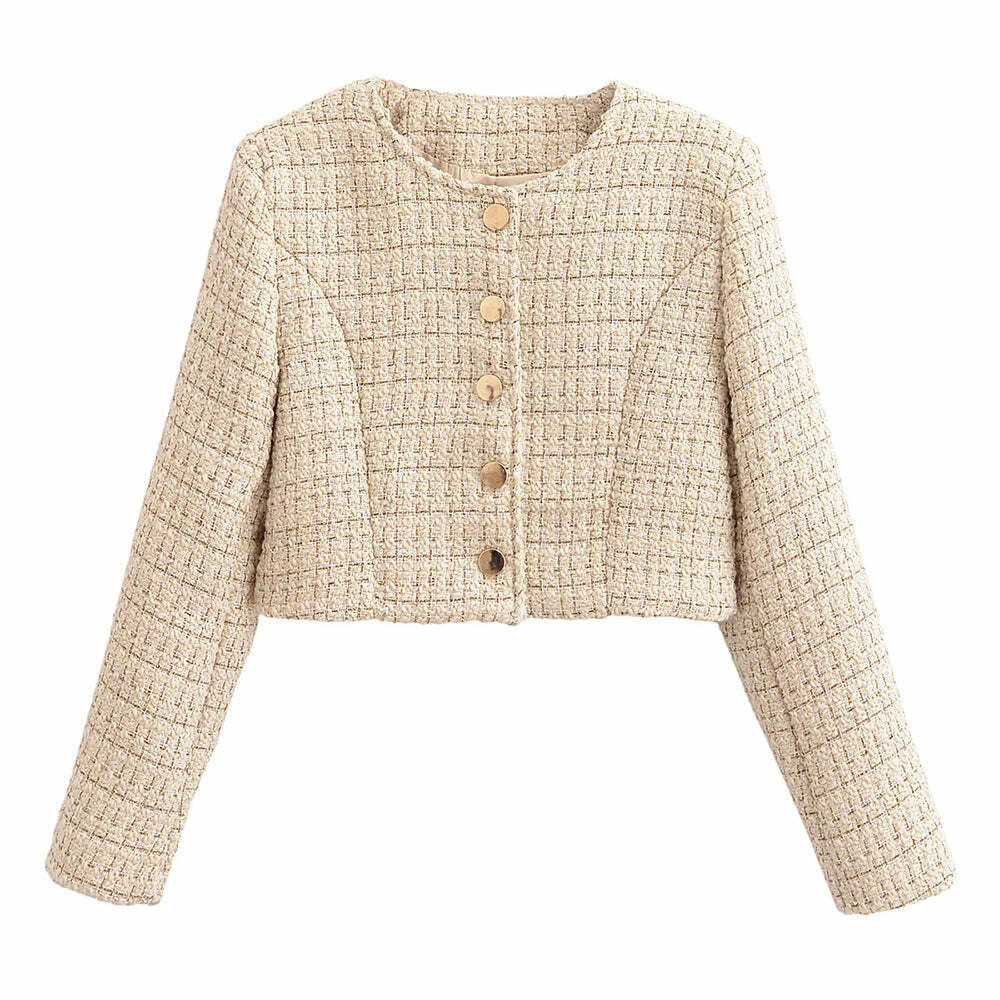 Leni Short Jacket - Y2K Summer Grunge, 90S Retro, Pastel Goth, Y2K Club & Party Outfits