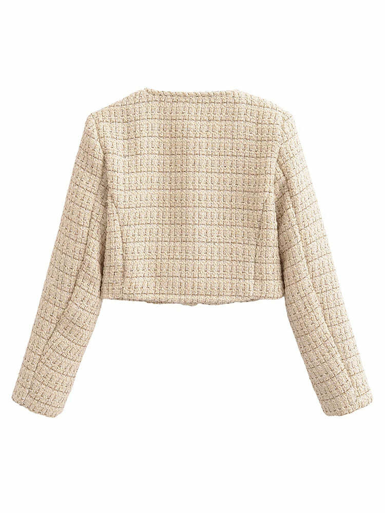 Leni Short Jacket - Y2K Summer Grunge, 90S Retro, Pastel Goth, Y2K Club & Party Outfits