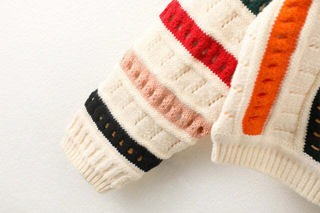 Lennox Sweater - Y2K Summer Grunge Outfit, 90S Retro Style, Pastel Goth, Y2K Club & Party