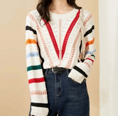 Lennox Sweater - Y2K Summer Grunge Outfit, 90S Retro Style, Pastel Goth, Y2K Club & Party