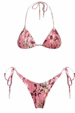 Lilly Bikini Rose: Y2K Summer & 90S Grunge Outfit - Retro, Pastel Goth, And Popstar