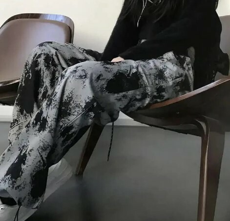 Lilly Tie Dye Trousers - Y2K Summer Grunge, 90S Retro, Pastel Goth, Y2K Club & Party