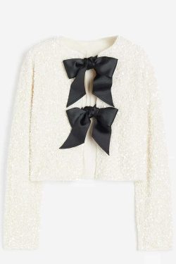 Lola Sequin Jacket - Y2K Summer, 90S Grunge, Retro Party, Y2K Club, Popstar, Gothic Y