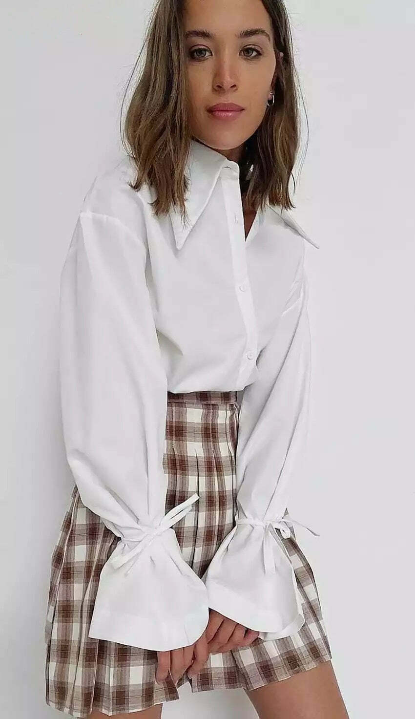 Lusine Shirt - Y2K Summer Grunge Top, 90S Retro Style, Perfect For Y2K Party & Club Outfits
