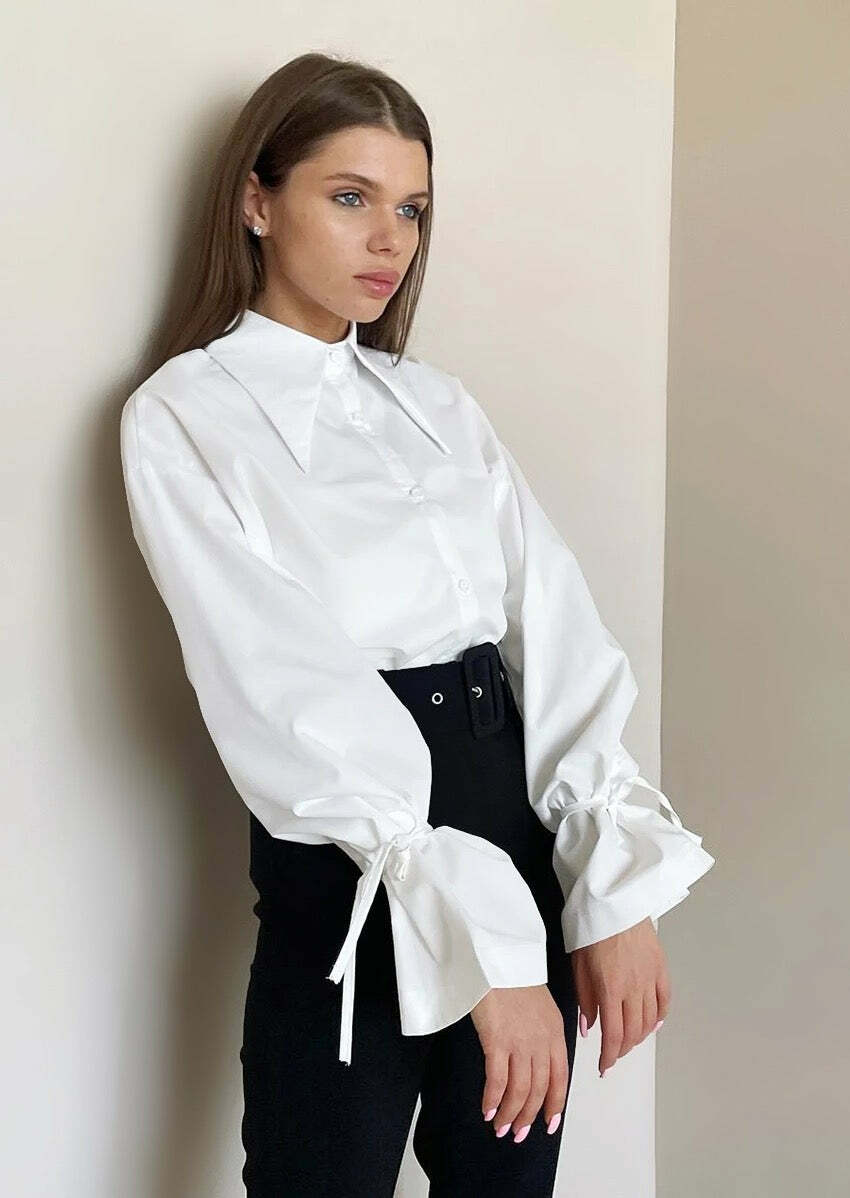 Lusine Shirt - Y2K Summer Grunge Top, 90S Retro Style, Perfect For Y2K Party & Club Outfits
