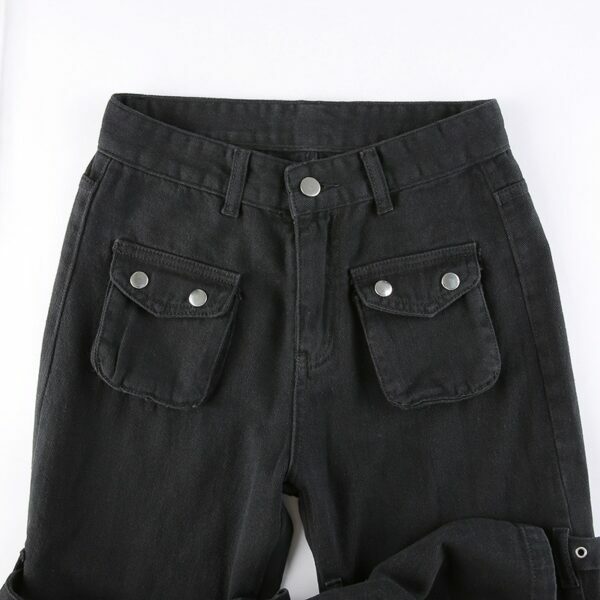Lylah Cargo Pants - Y2K Summer Grunge, 90S Retro Style, Y2K Club & Party Outfits