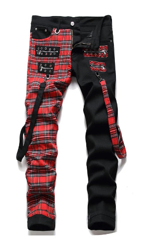 Mackenzie Y2K Hip Hop Jeans - 90S Grunge, Retro Style, Summer Outfits, Y2K Fashion Essentials