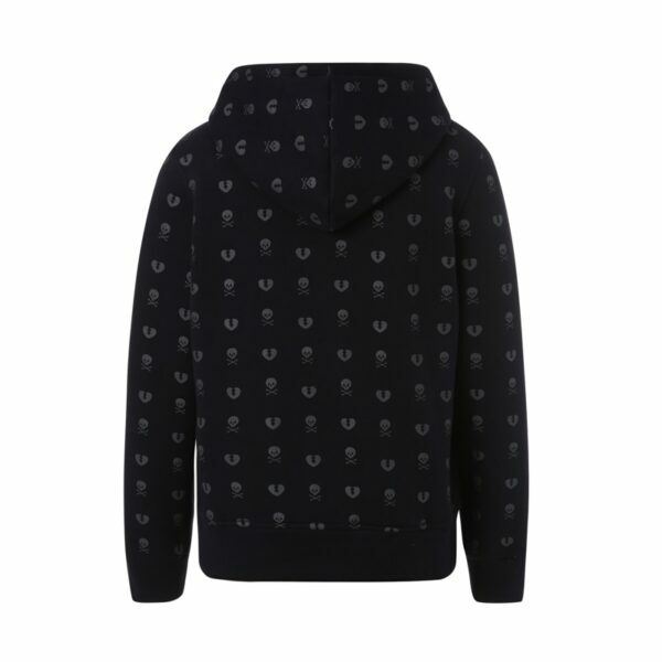 Maeve Skull And Heart Hoodie - Y2K Grunge, 90S Fashion, Retro Style, Gothic Y2K, Summer Outfits