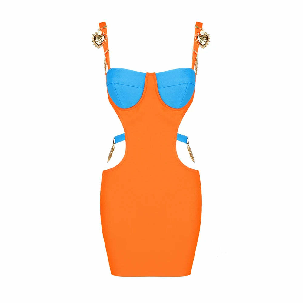 Maiana Mini Dress - Y2K Summer Outfit, 90S Grunge Fashion, Retro Style, Y2K Party & Club Look