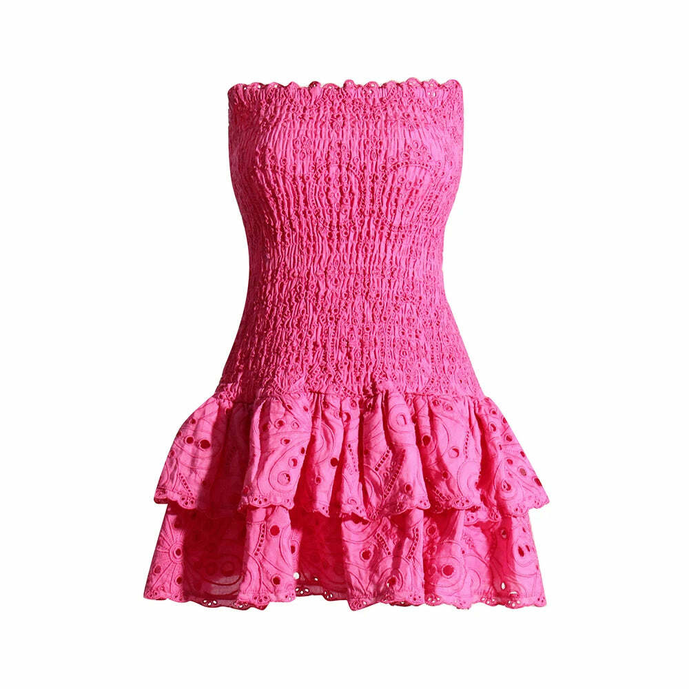 Marchesa Mini Dress - Y2K Summer Outfit, 90S Fashion, Grunge, Retro Style, Y2K Party Look