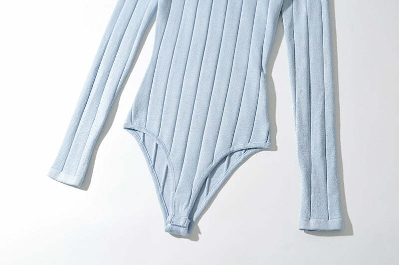 Margaret Bodysuit - Y2K Summer Grunge, 90S Retro, Pastel Goth, Y2K Club &