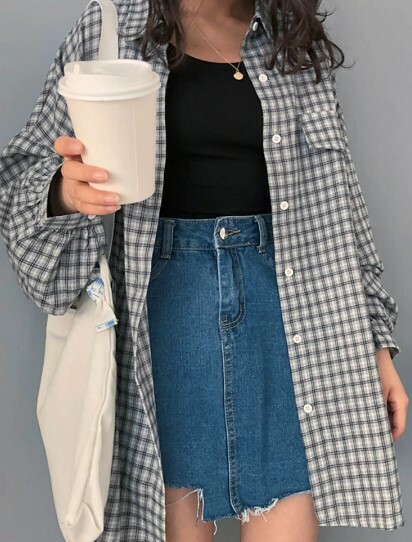 Margaret Oversize Women Shirt - Y2K Summer Grunge 90S Fashion Retro Style Y2K Outfits