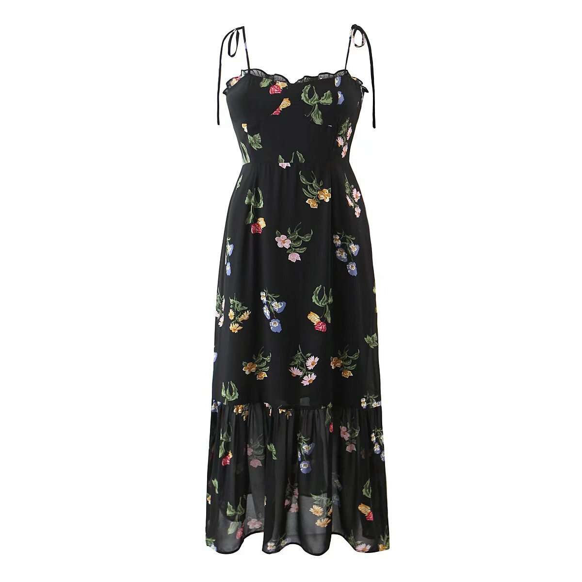 Maria Floral Midi Dress - Y2K Summer Outfit, 90S Fashion, Grunge, Retro Style, Y2K Party Look