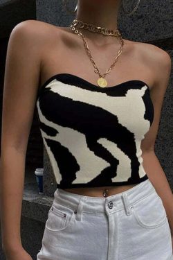 Maria Knit Top - Y2K Summer Grunge, 90S Fashion, Retro Style, Y2K Party & Club Outfits